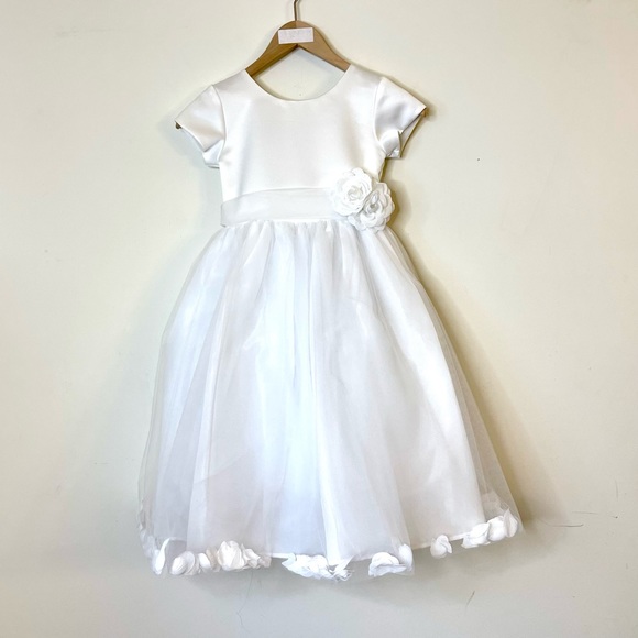 Us Angels Flower Girl First Communion Formal Dress - Picture 2 of 7